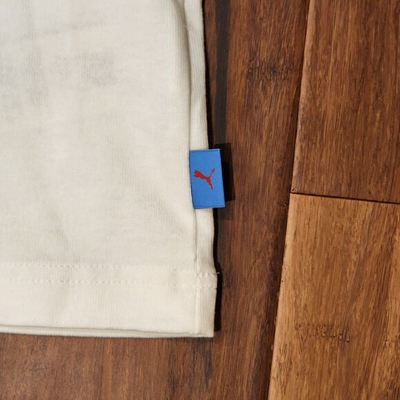 Puma x Dapper Dan With Love From Harlem White T-Shirt Men's Medium 620863-02 - Picture 4 of 7